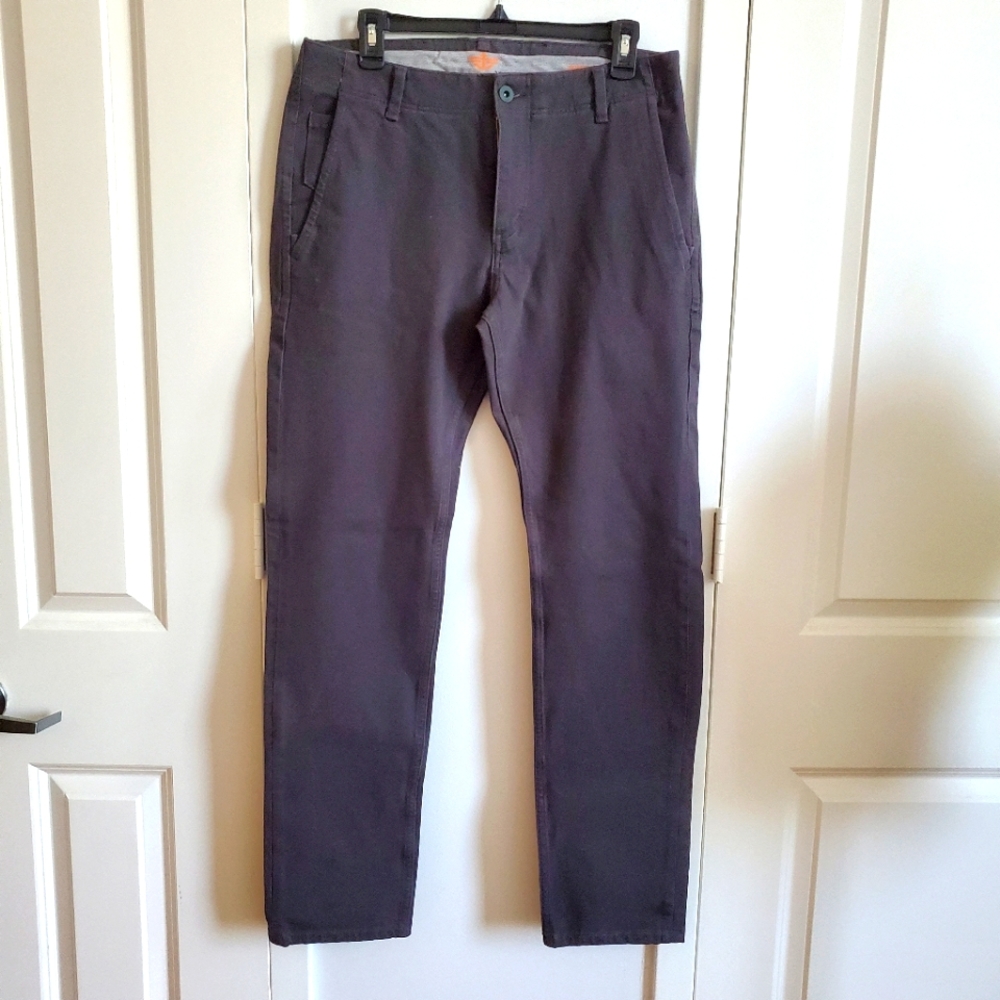 NEW Slim stretchy charcoal pants Dockers 33/32